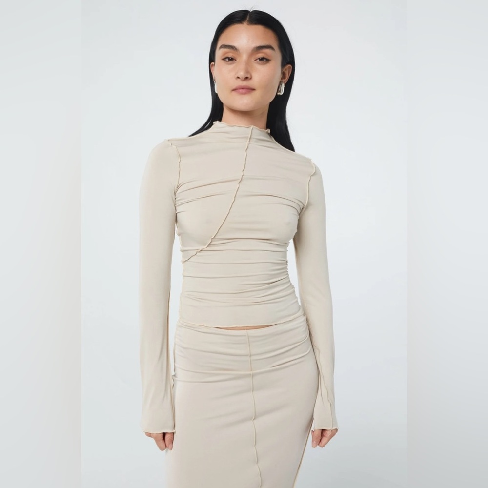 THE LINE BY K Mockneck Top